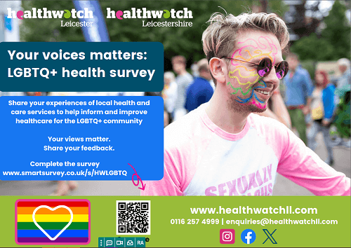 Your voices matters: LGBTQ+ health survey
