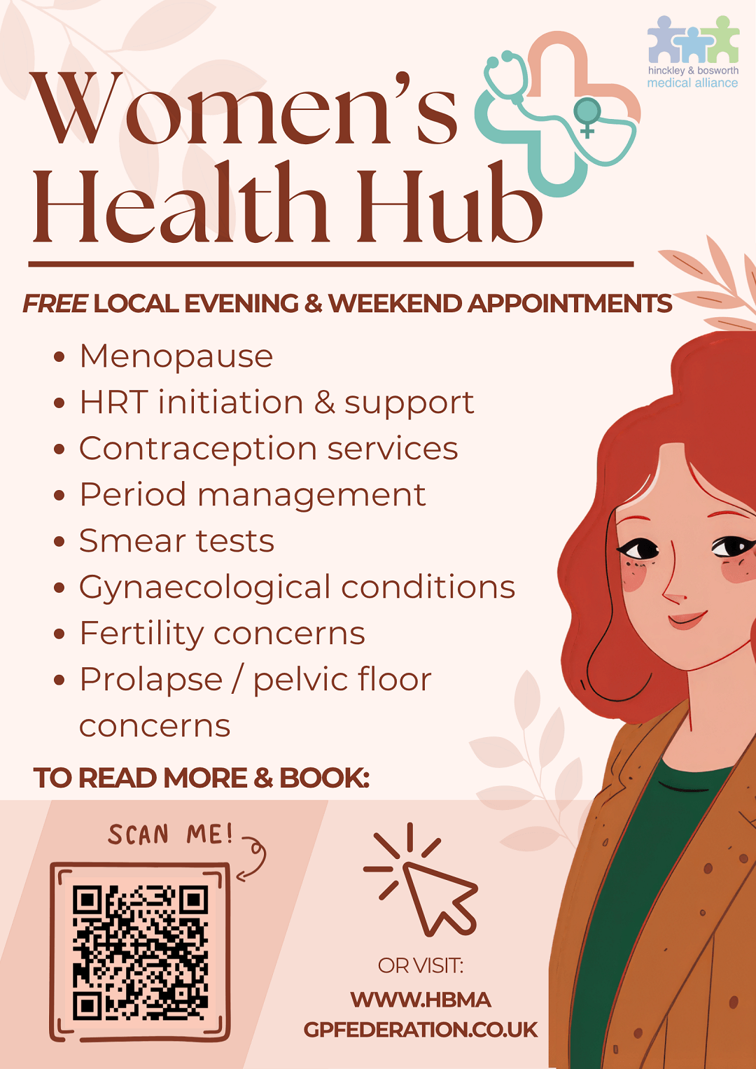 Launch of Women's Health Hub in Hinckley & Bosworth